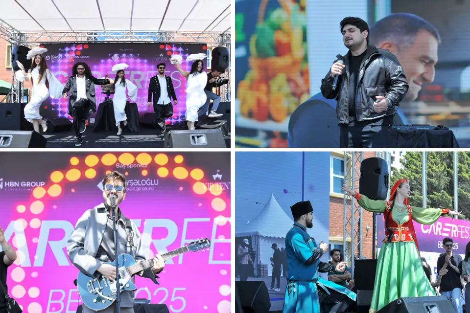 CareerFest BEU 2025-də musiqi və rəqs çıxışları