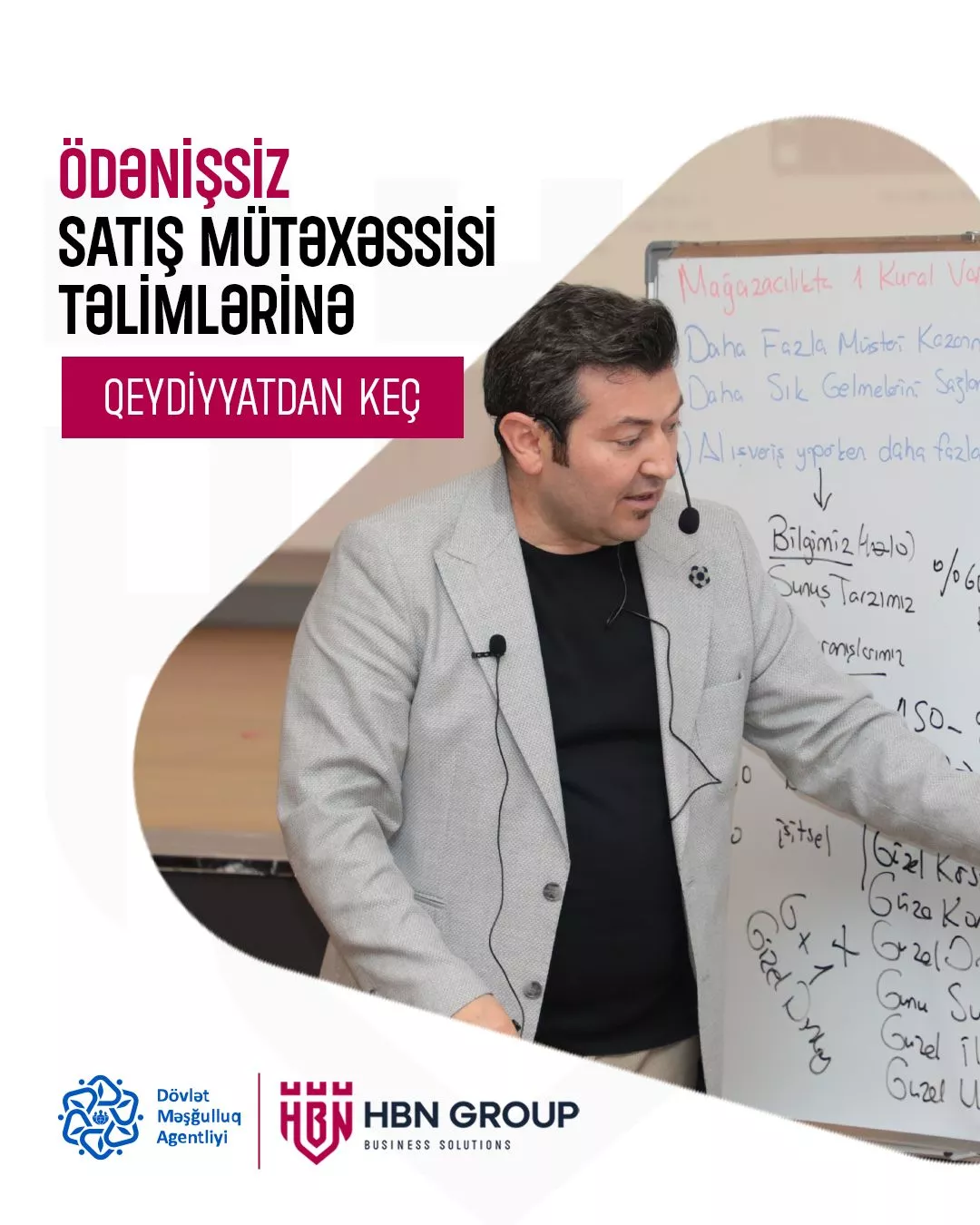 Ödənişsiz satış mütəxəssisi təlimi